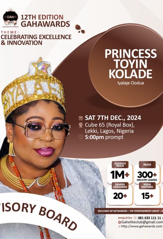 GAHAWARDS EVENT ADVISORY BOARD PRINCESS